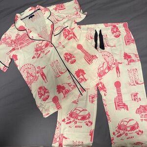 Dallas Toile Pajama Pant Set